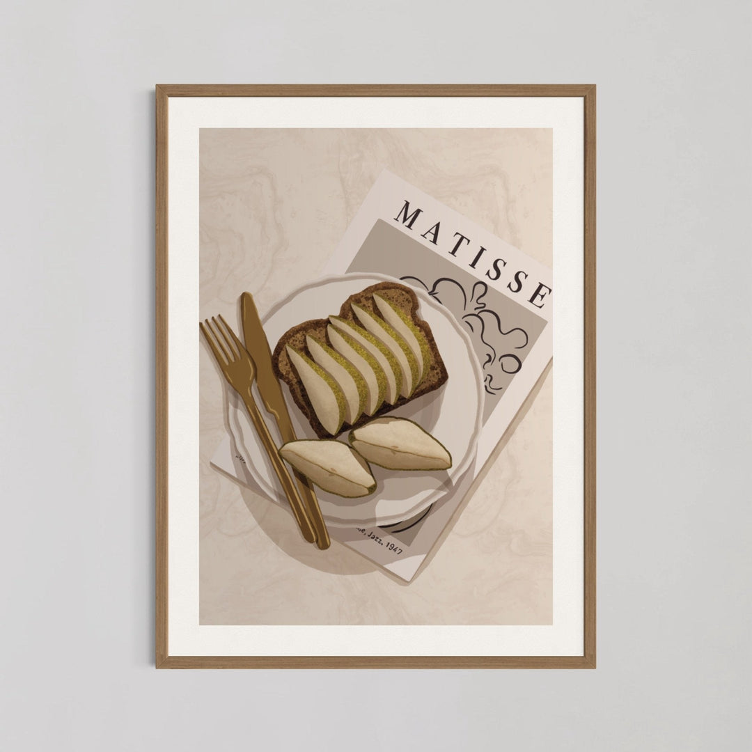 Jazz Breakfast Kitchen Wall Art by Henri Matisse - Style My Wall,frame