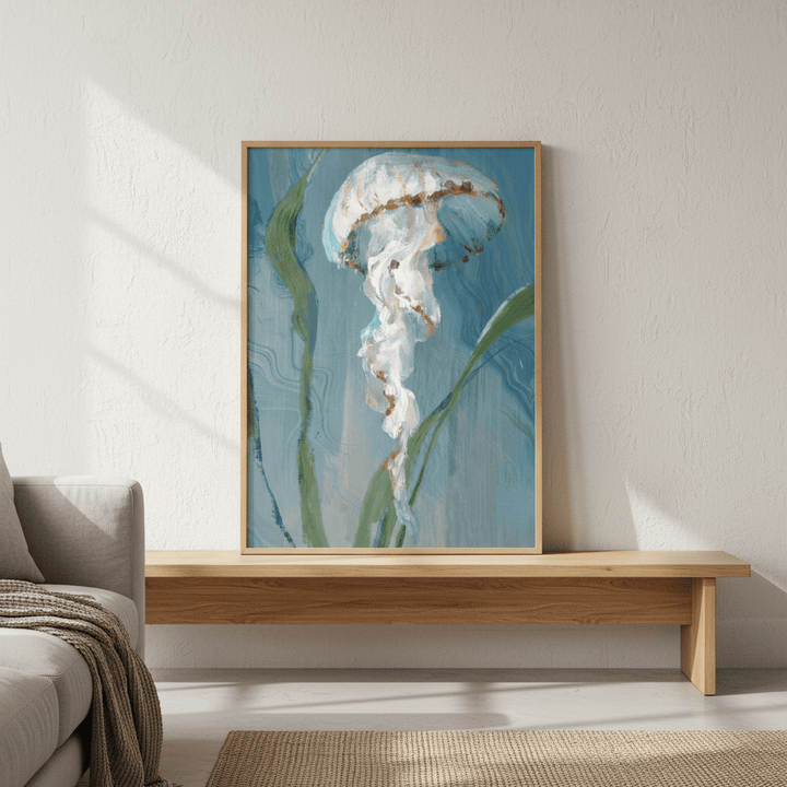 Jellyfish by Julia Cheney wall - art - picture - poster