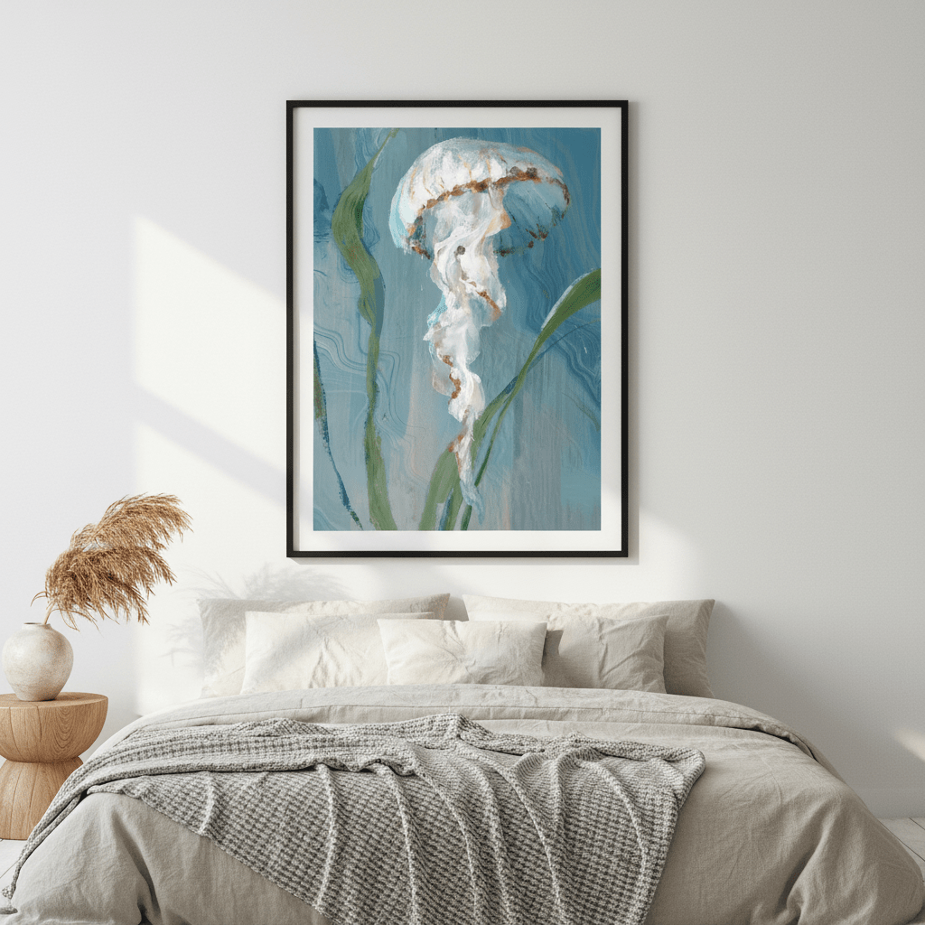 Jellyfish by Julia Cheney wall - art - picture - poster