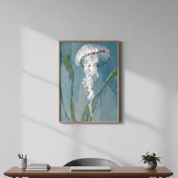 Jellyfish by Julia Cheney wall - art - picture - poster
