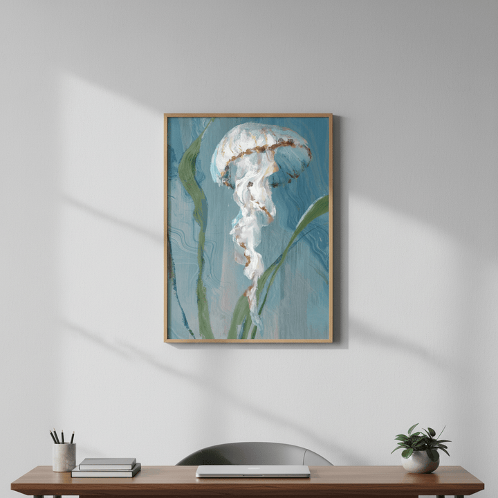 Jellyfish by Julia Cheney wall - art - picture - poster