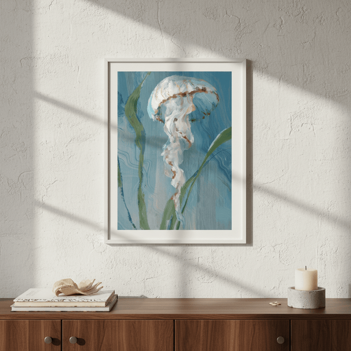 Jellyfish by Julia Cheney wall - art - picture - poster