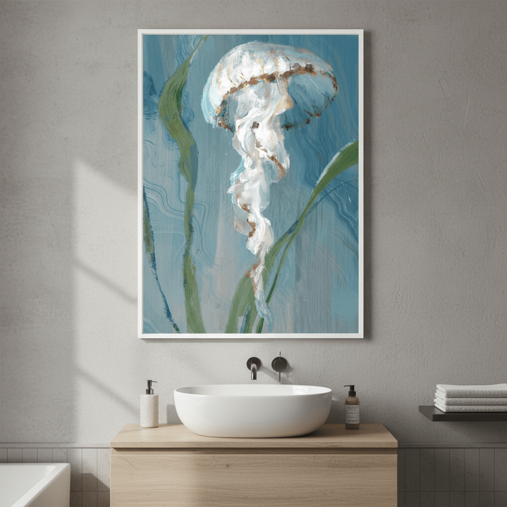 Jellyfish by Julia Cheney wall - art - picture - poster