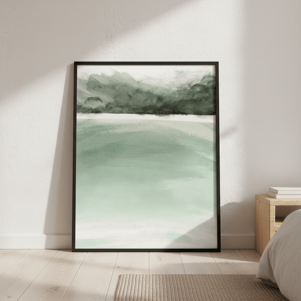 Jetty Beach by Deer Muskeeter wall - art - picture - poster
