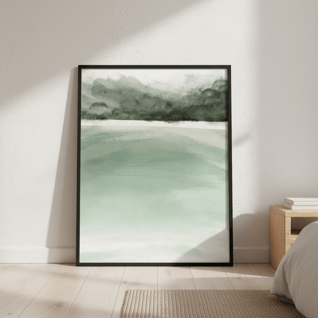 Jetty Beach by Deer Muskeeter wall - art - picture - poster