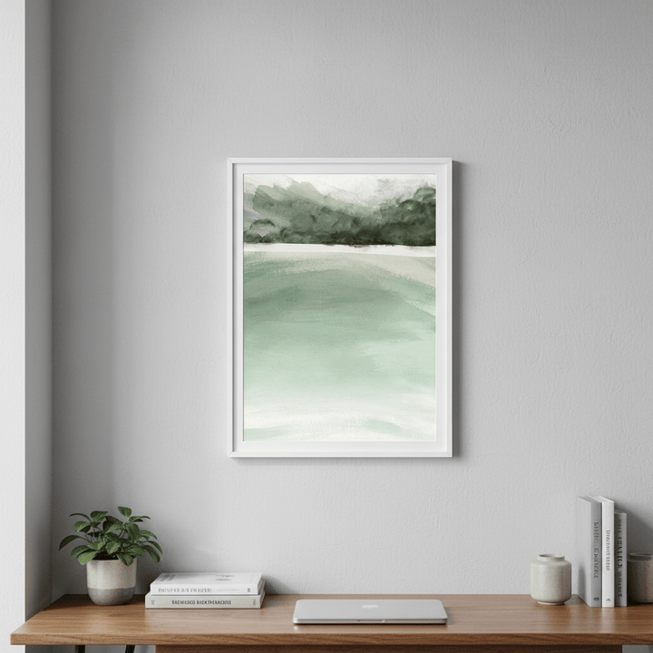 Jetty Beach by Deer Muskeeter wall - art - picture - poster