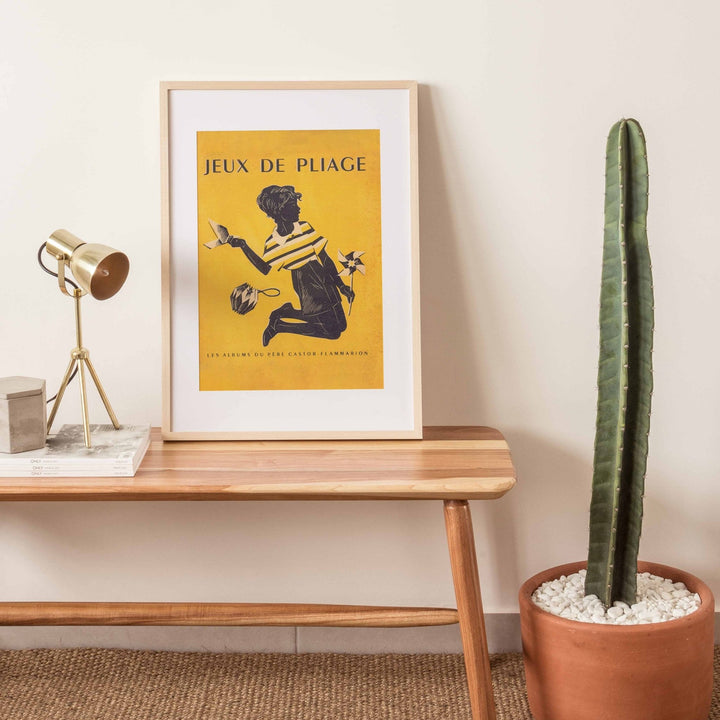 Jeux de Pliage Vintage Wall Art wall - art - picture - poster