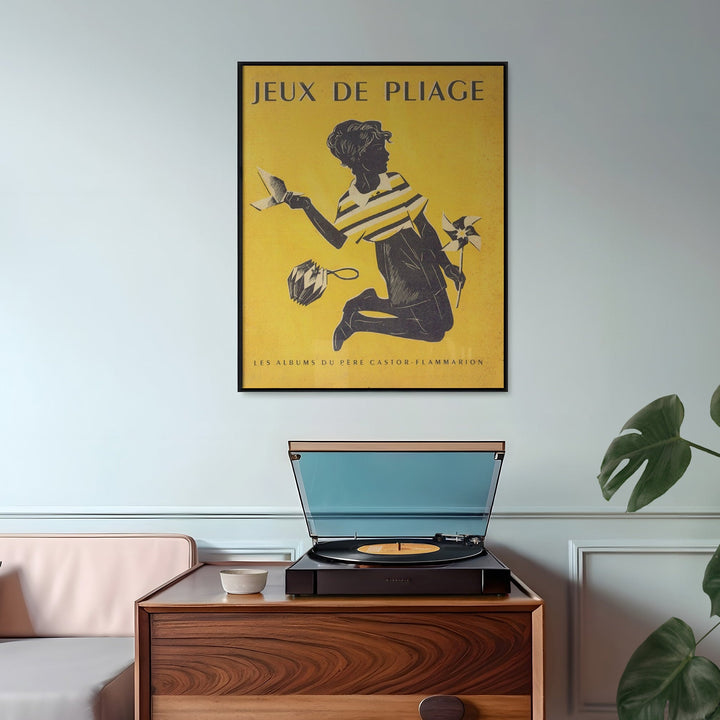 Jeux de Pliage Vintage Wall Art wall - art - picture - poster