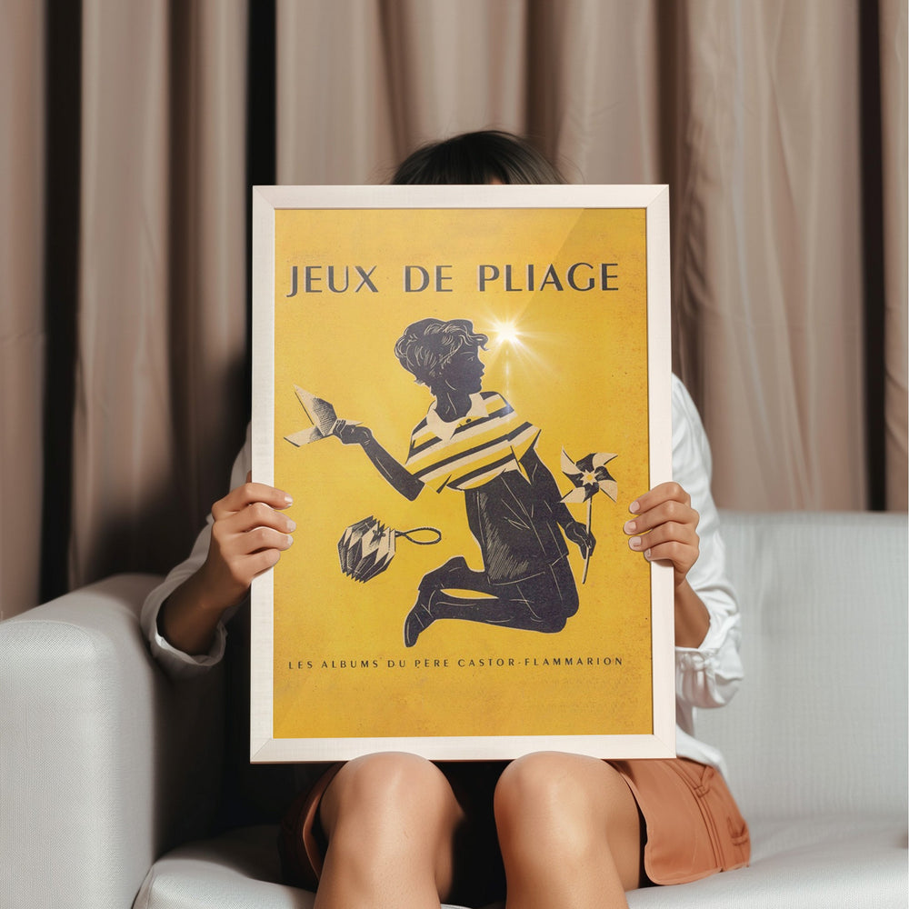 Jeux de Pliage Vintage Wall Art wall - art - picture - poster