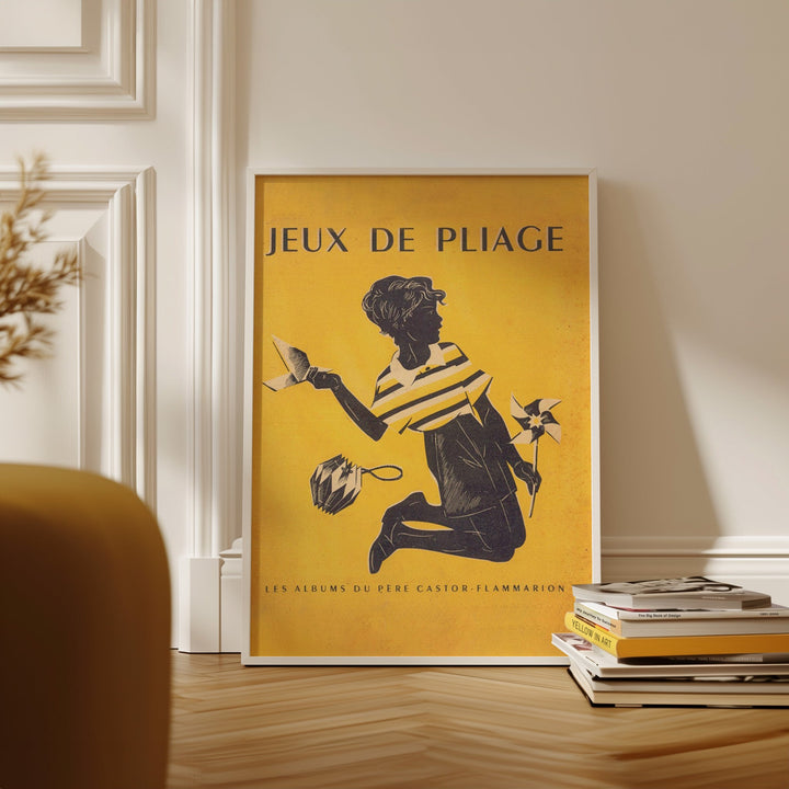 Jeux de Pliage Vintage Wall Art wall - art - picture - poster