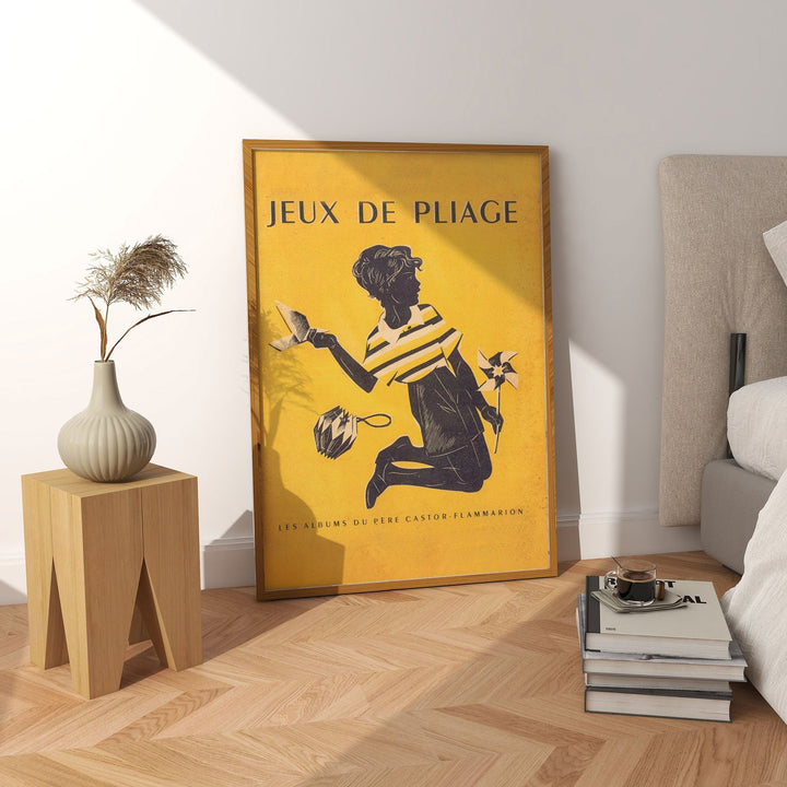 Jeux de Pliage Vintage Wall Art wall - art - picture - poster