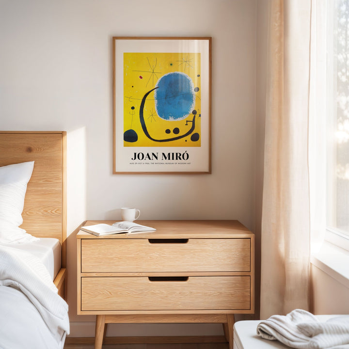 Joan Miro 1966 Wall Art Print - Style My Wall