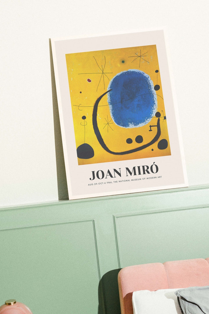 Joan Miro 1966 Wall Art Print - Style My Wall