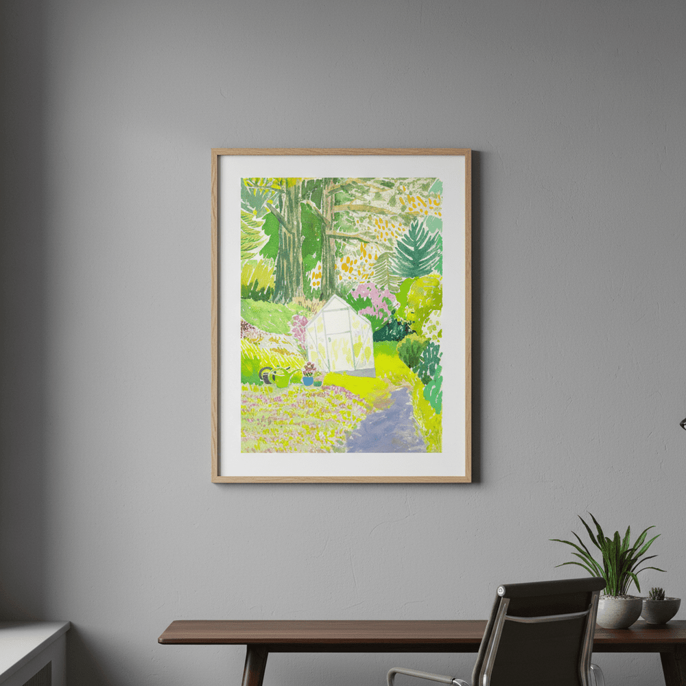 Joensuu Garden House by Wensi Zhai wall - art - picture - poster