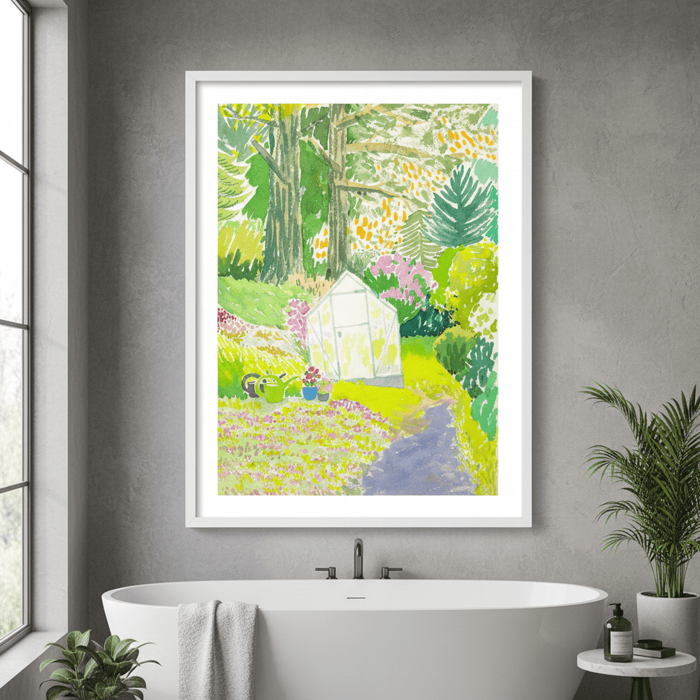 Joensuu Garden House by Wensi Zhai wall - art - picture - poster