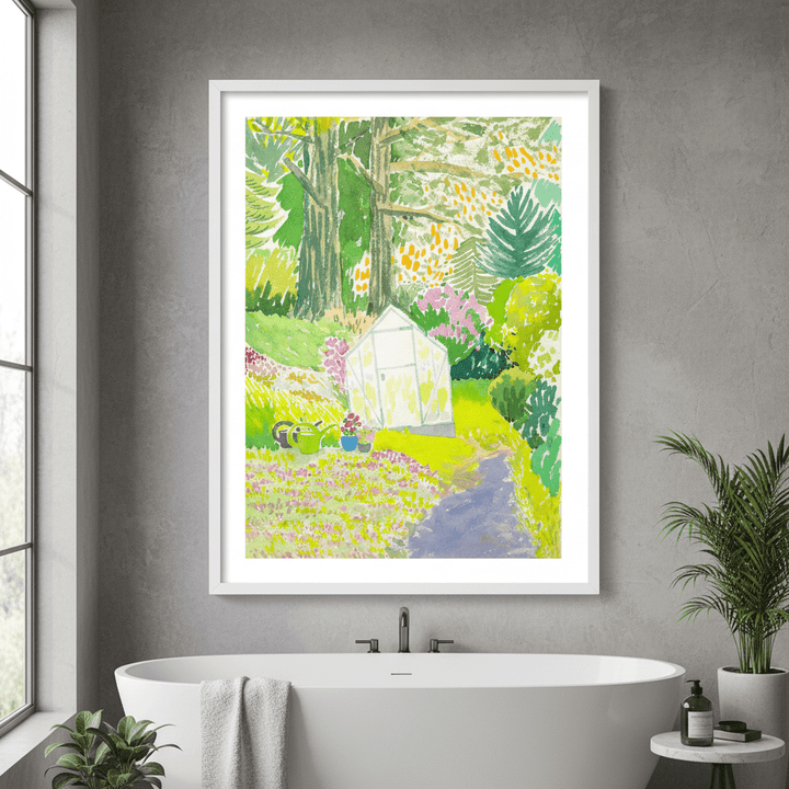 Joensuu Garden House by Wensi Zhai wall - art - picture - poster