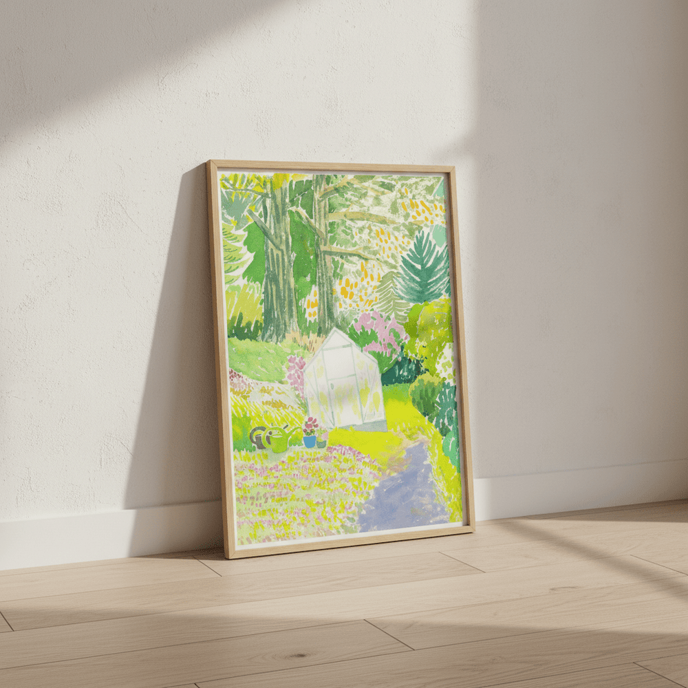 Joensuu Garden House by Wensi Zhai wall - art - picture - poster