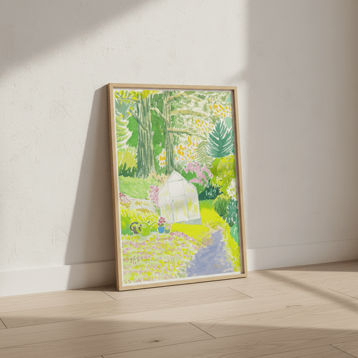 Joensuu Garden House by Wensi Zhai wall - art - picture - poster