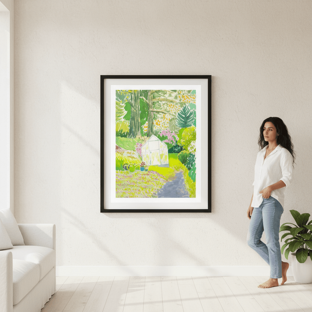 Joensuu Garden House by Wensi Zhai wall - art - picture - poster