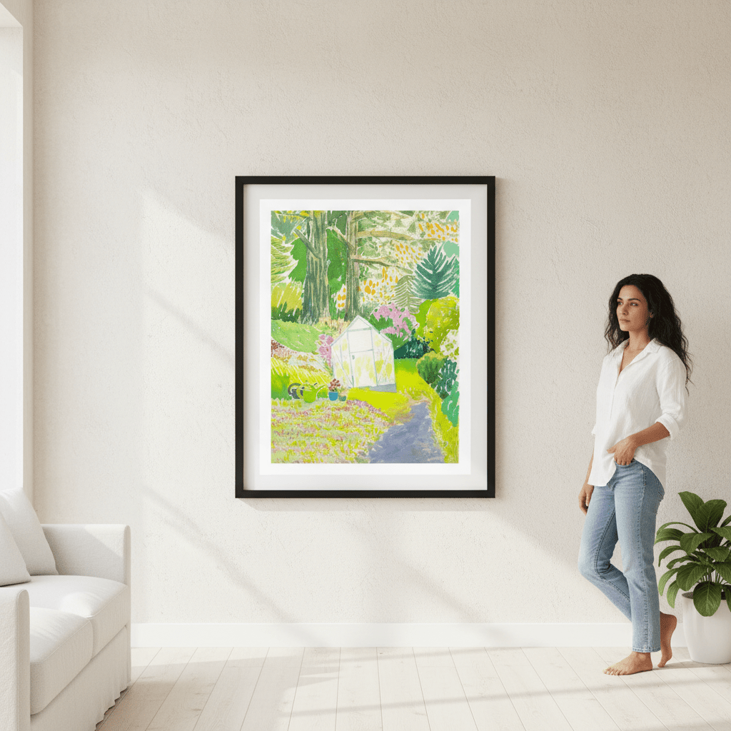 Joensuu Garden House by Wensi Zhai wall - art - picture - poster