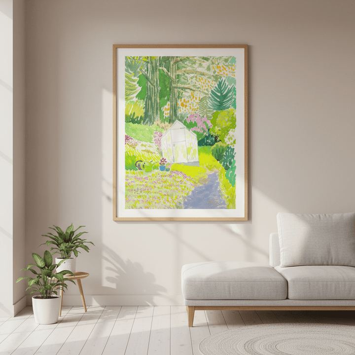 Joensuu Garden House by Wensi Zhai wall - art - picture - poster