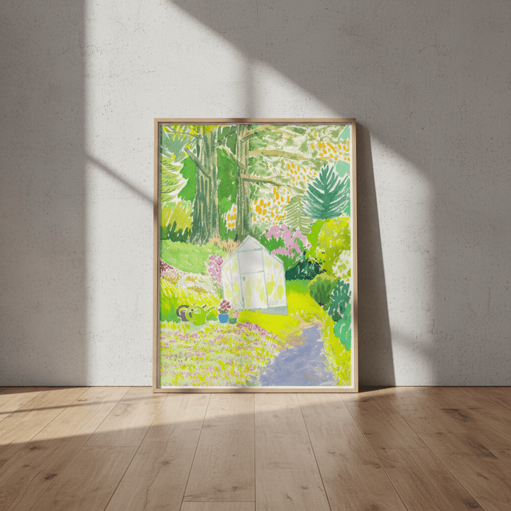 Joensuu Garden House by Wensi Zhai wall - art - picture - poster