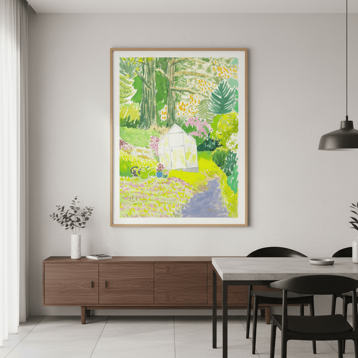 Joensuu Garden House by Wensi Zhai wall - art - picture - poster