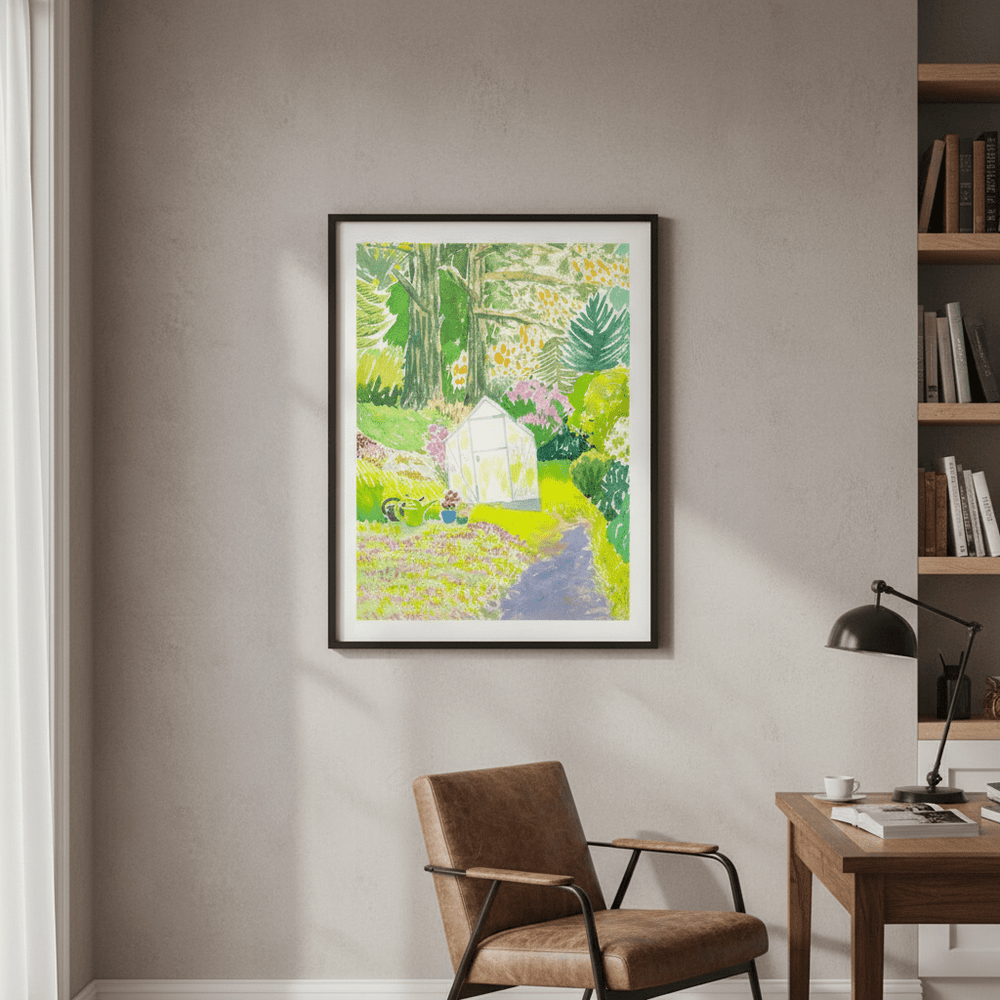Joensuu Garden House by Wensi Zhai wall - art - picture - poster
