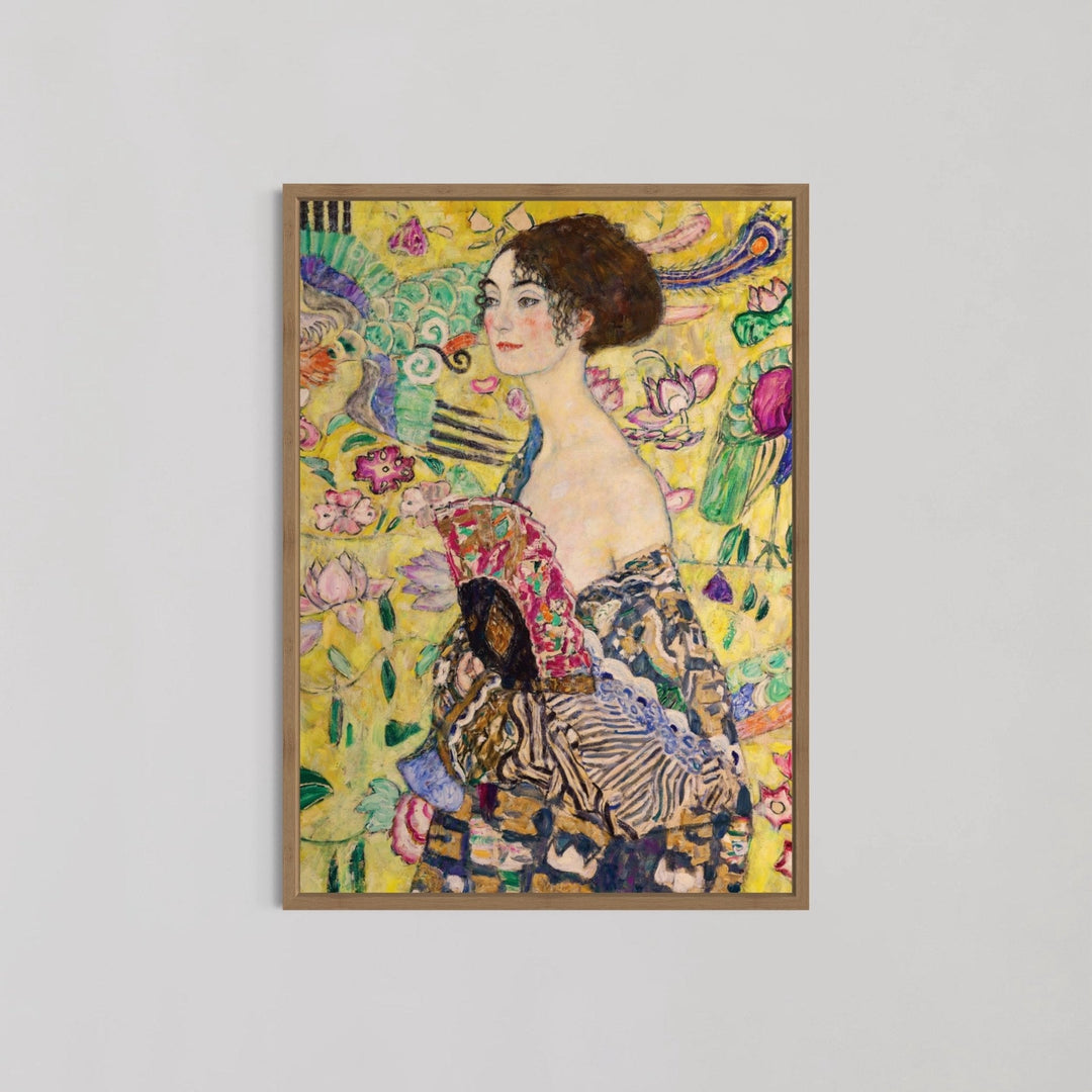 Johanna Staude Final Portrait Wall Art by Gustav Klimt - Style My Wall,frame