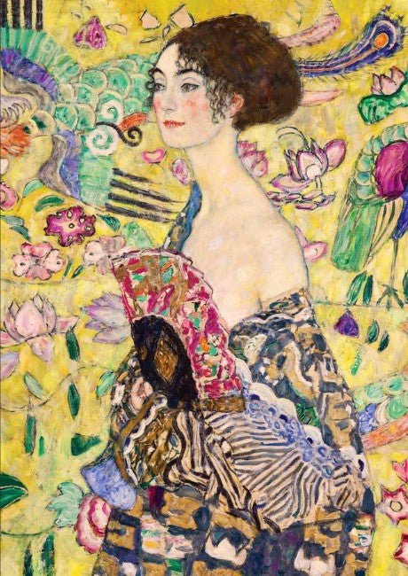 Johanna Staude Final Portrait  Wall Art by Gustav Klimt
