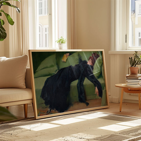 Jove decadent Wall Art By Ramon Casas | Art & Canvas Print
