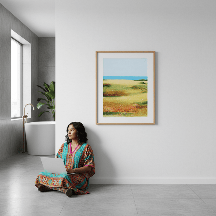 July by Ieva Baklane wall - art - picture - poster