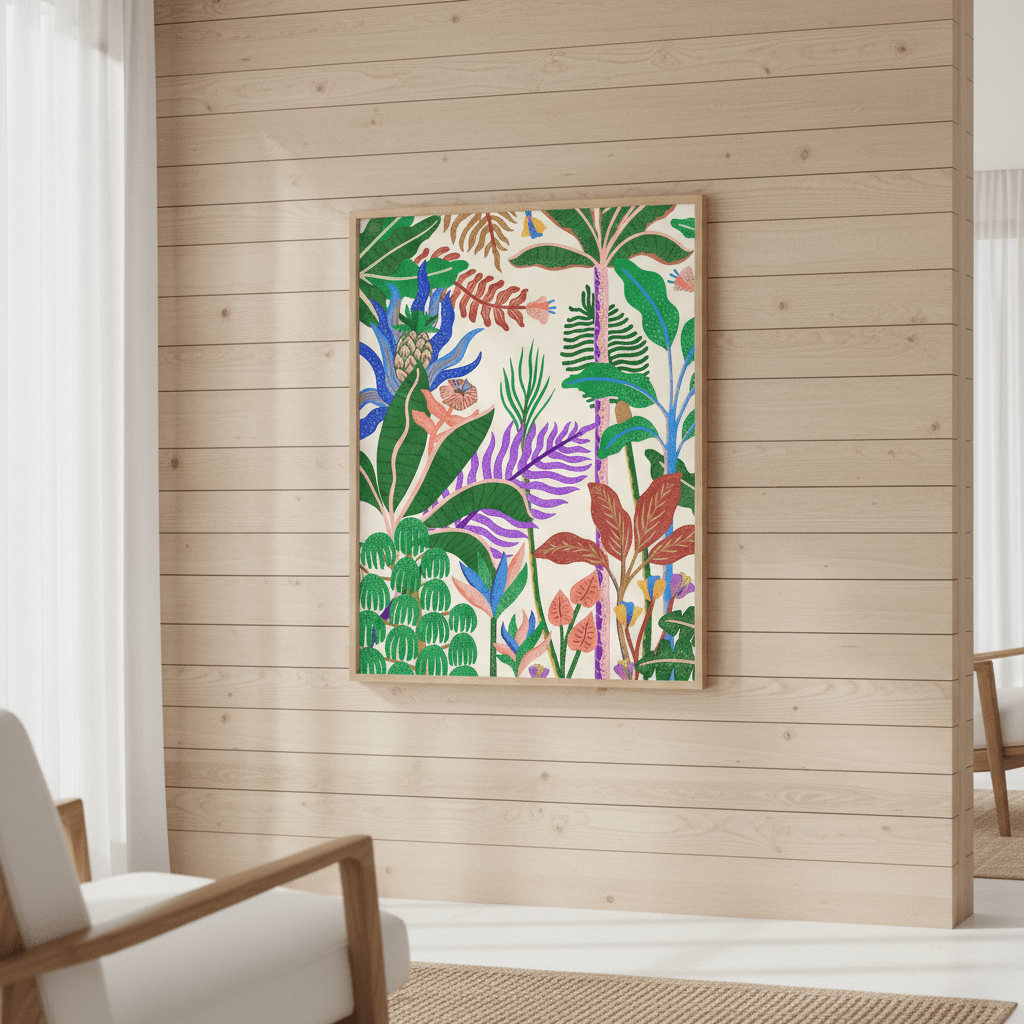 Jungle by Day by Manne Jalilian wall - art - picture - poster