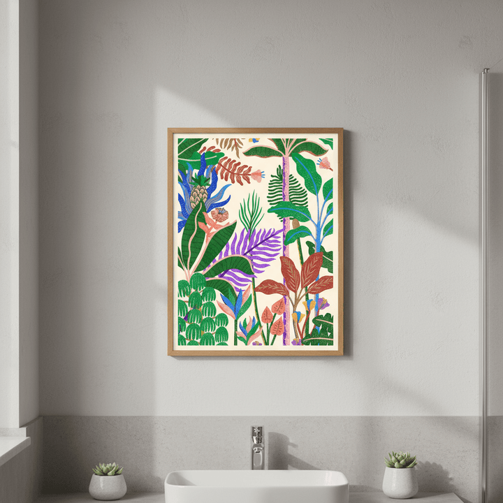 Jungle by Day by Manne Jalilian wall - art - picture - poster
