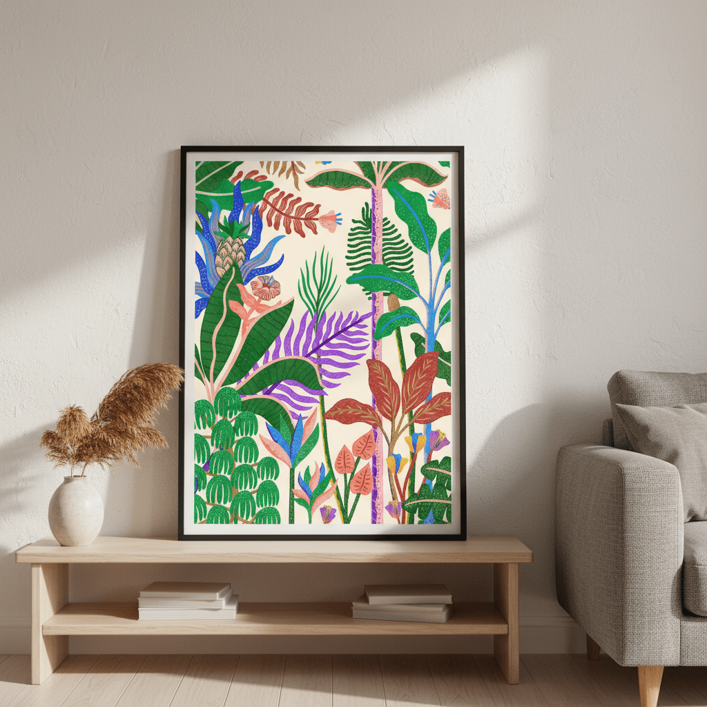 Jungle by Day by Manne Jalilian wall - art - picture - poster