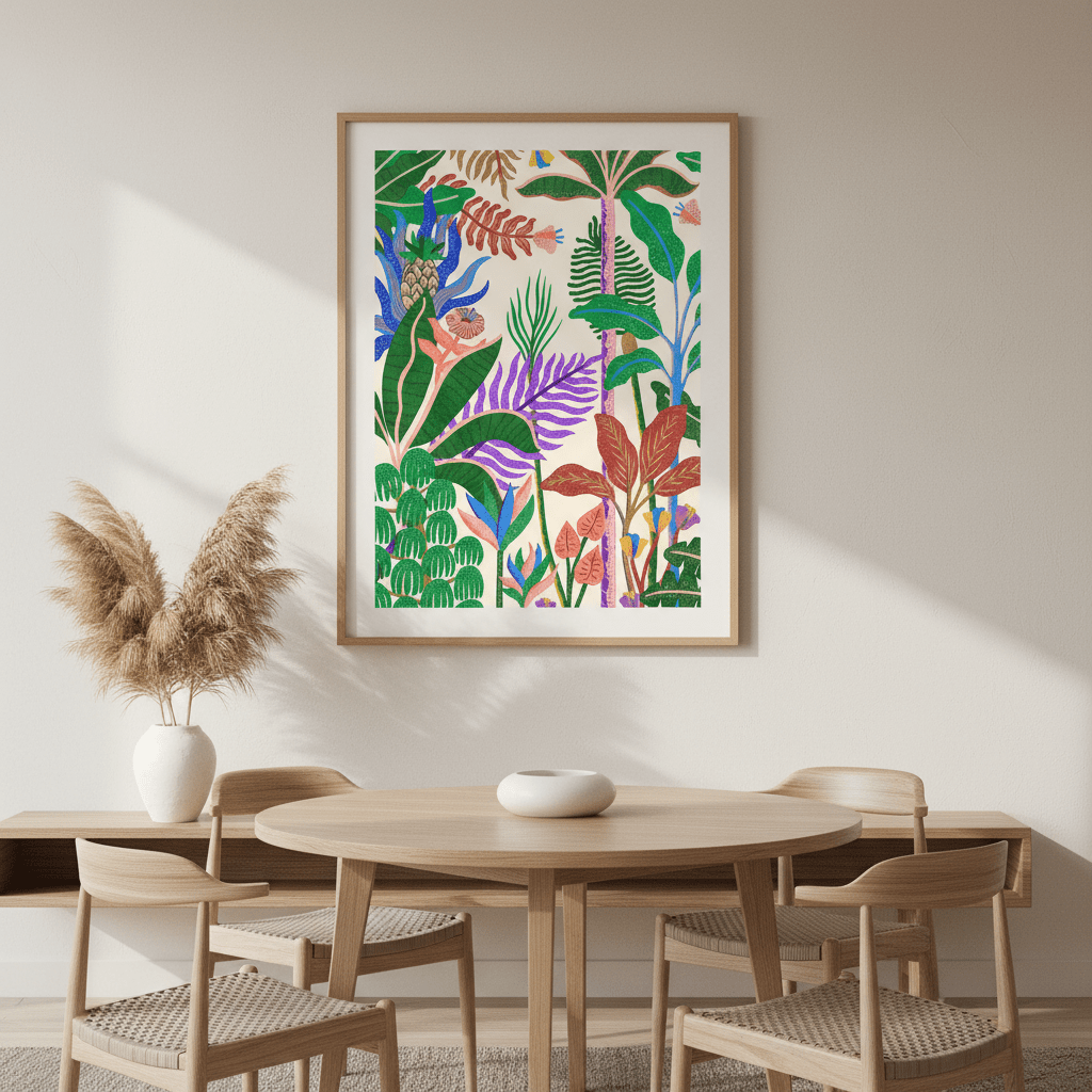Jungle by Day by Manne Jalilian wall - art - picture - poster