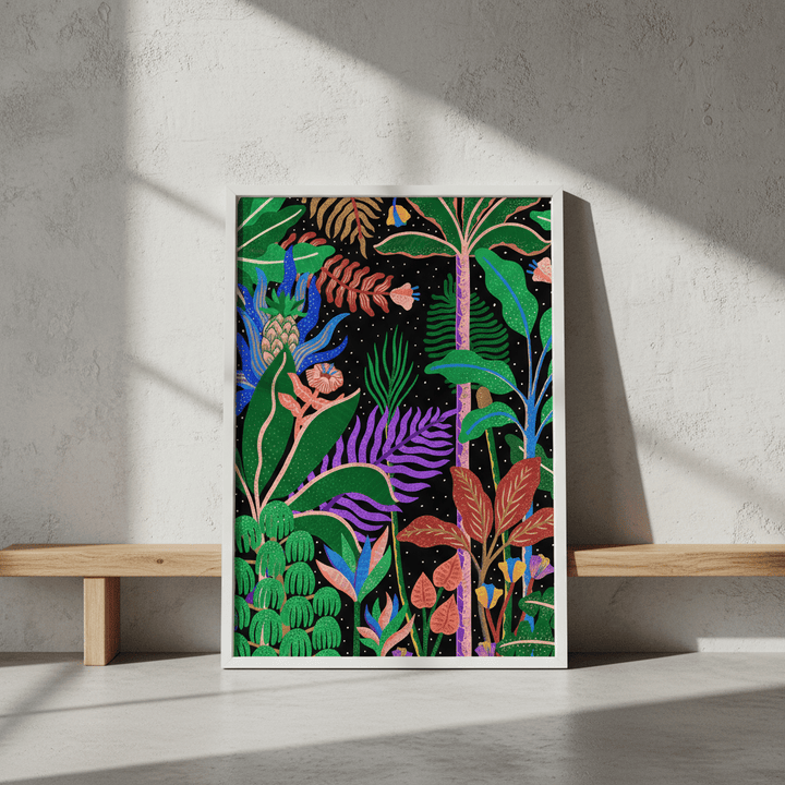 Jungle by Night by Manne Jalilian wall - art - picture - poster