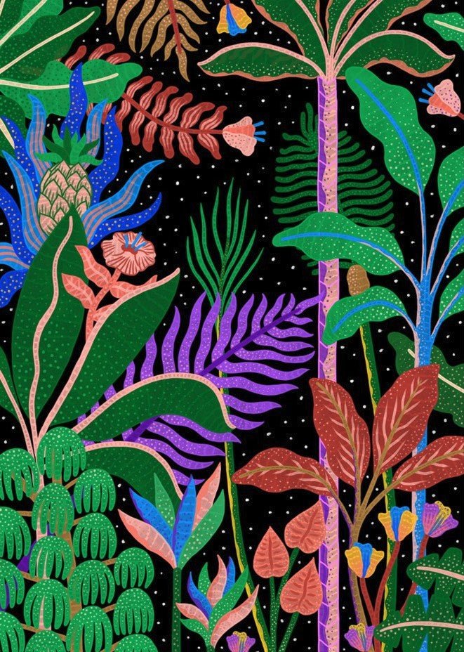Jungle by Night by Manne Jalilian