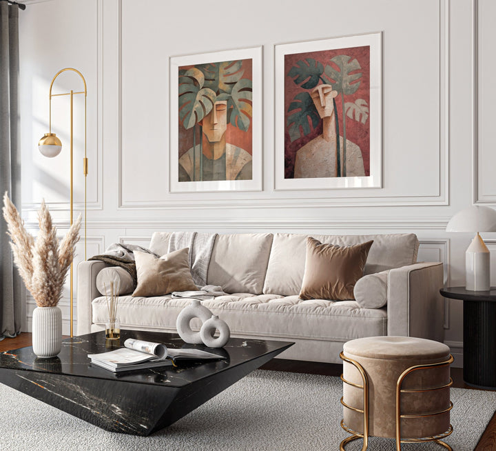 Jungle Within Set of 2 wall - art - picture - poster