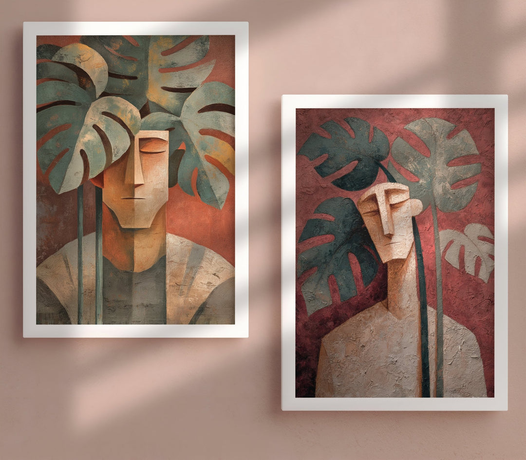 Jungle Within Set of 2 wall - art - picture - poster