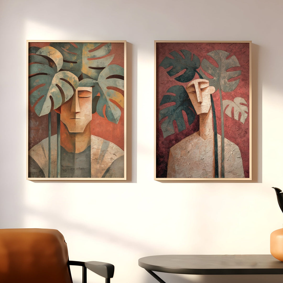 Jungle Within Set of 2 wall - art - picture - poster