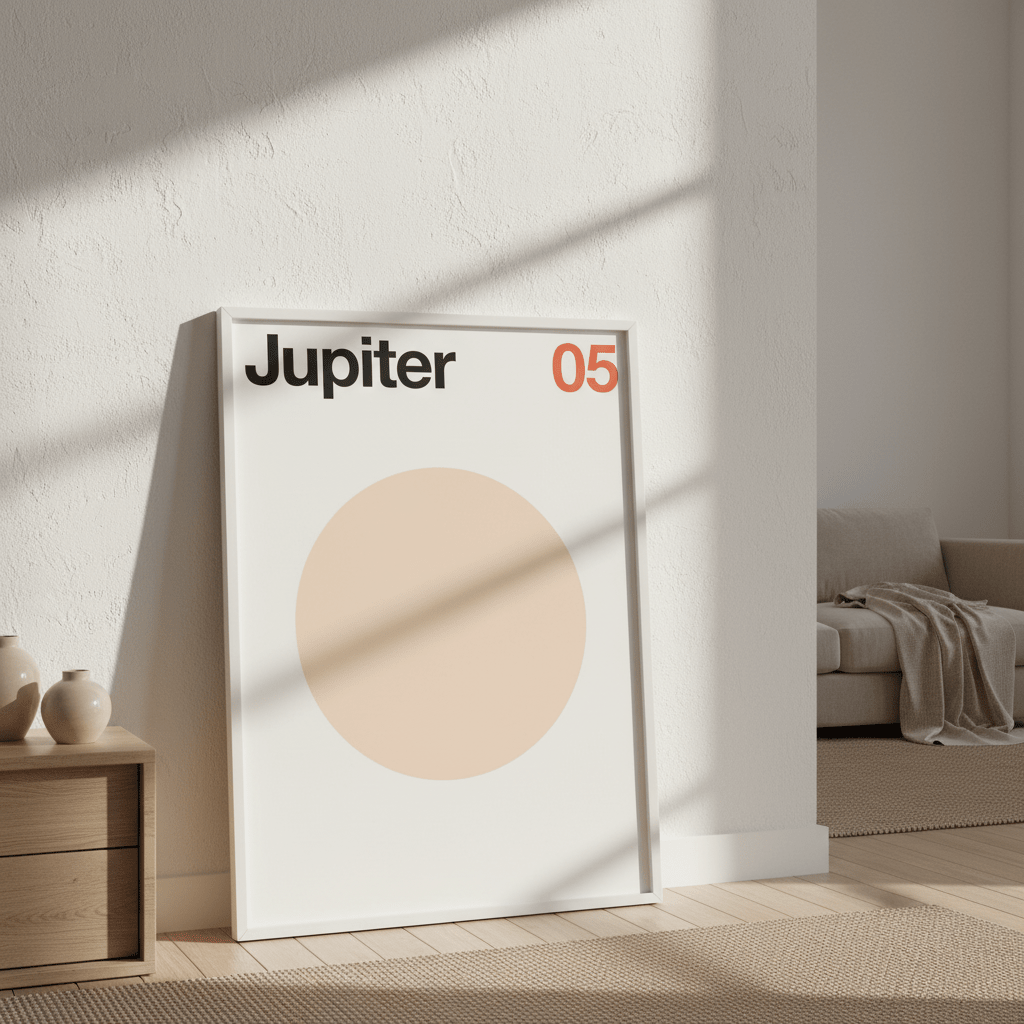 Jupiter by Florent Bodart wall - art - picture - poster