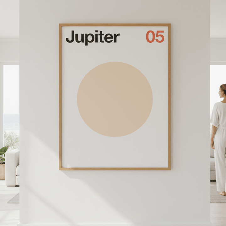 Jupiter by Florent Bodart wall - art - picture - poster