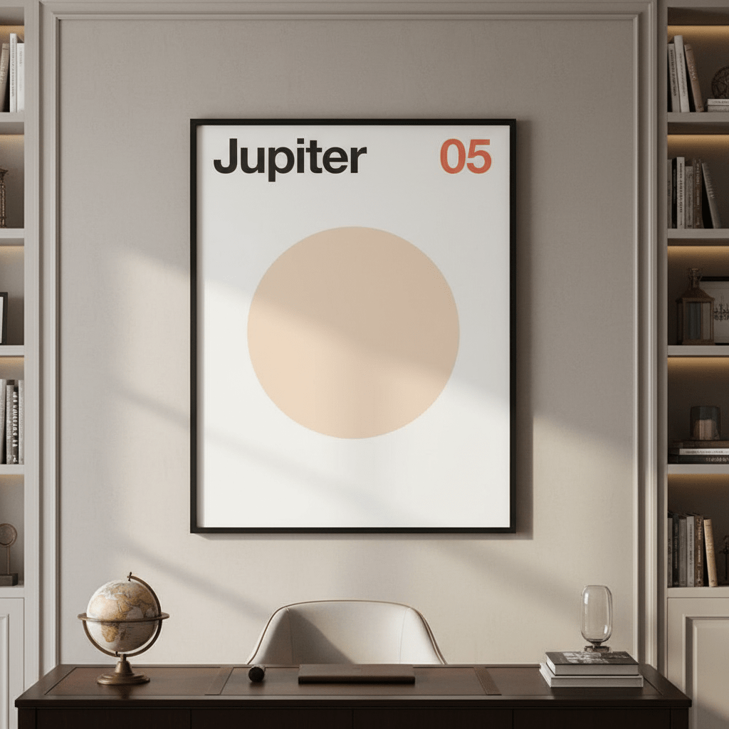 Jupiter by Florent Bodart wall - art - picture - poster