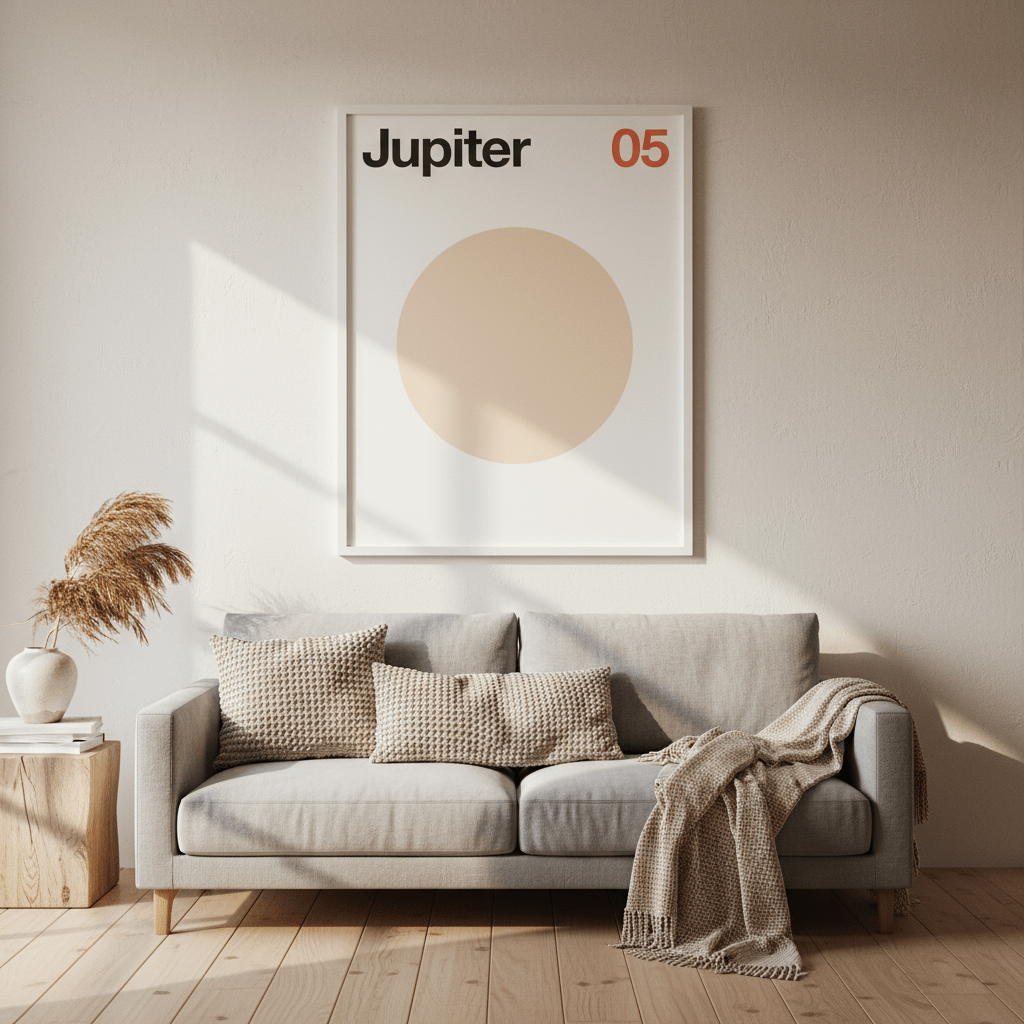 Jupiter by Florent Bodart wall - art - picture - poster