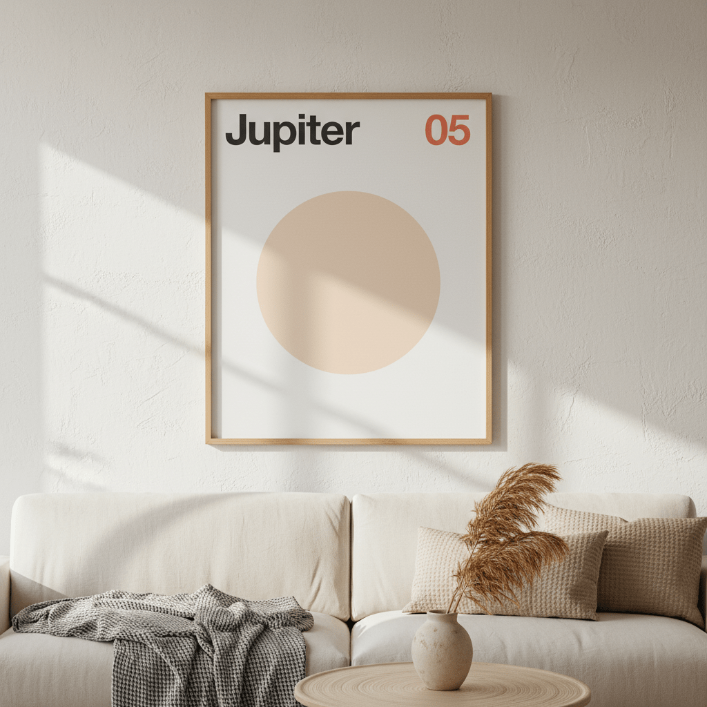 Jupiter by Florent Bodart wall - art - picture - poster