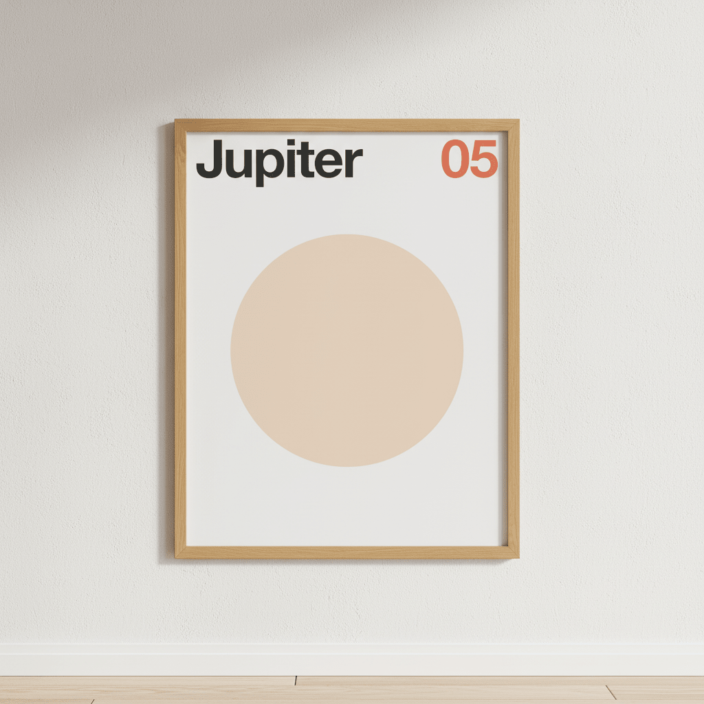 Jupiter by Florent Bodart wall - art - picture - poster