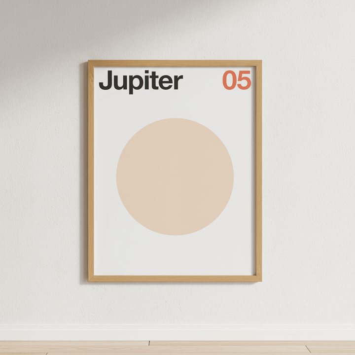Jupiter by Florent Bodart wall - art - picture - poster