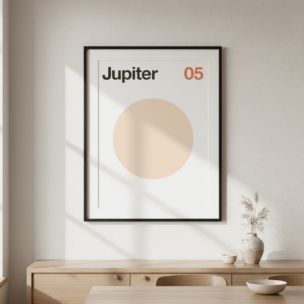 Jupiter by Florent Bodart wall - art - picture - poster