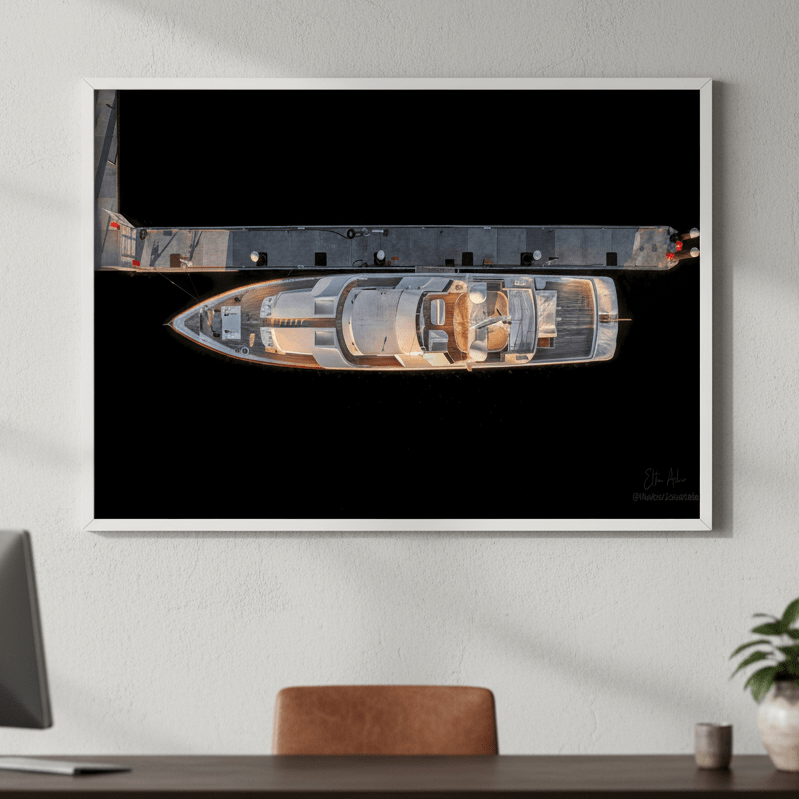 Just a Little Tinnie Victoria by L10 wall - art - picture - poster